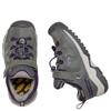 KEEN KIDS WATERPROOF CORD SLIP ON SHOE - GREY PURPLE